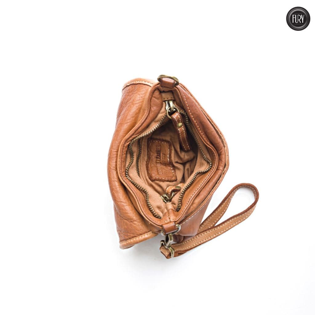 Pochette Tecla in pelle intrecciata - Fury